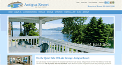 Desktop Screenshot of antigualakegeorge.com